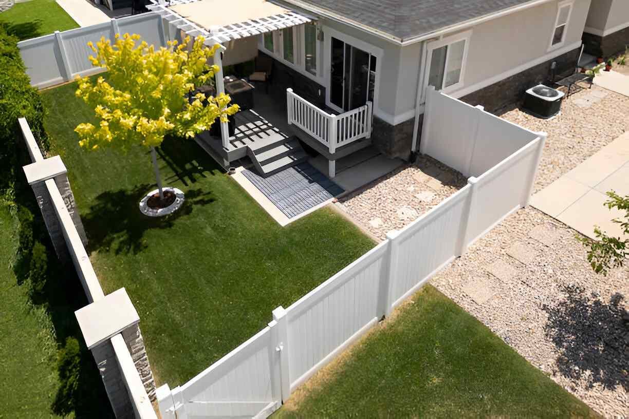 enclose your outdoor haven with the ideal backyard fence