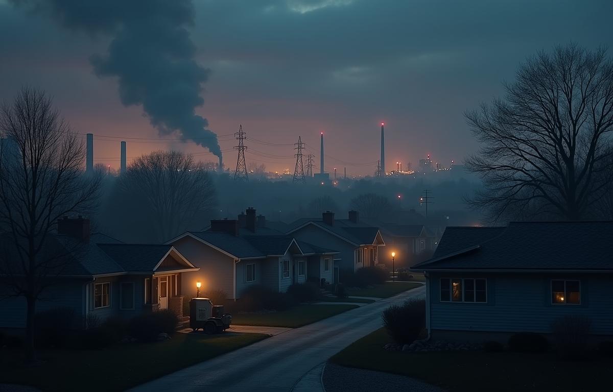 The Environmental Impact of Recurring Power Failures