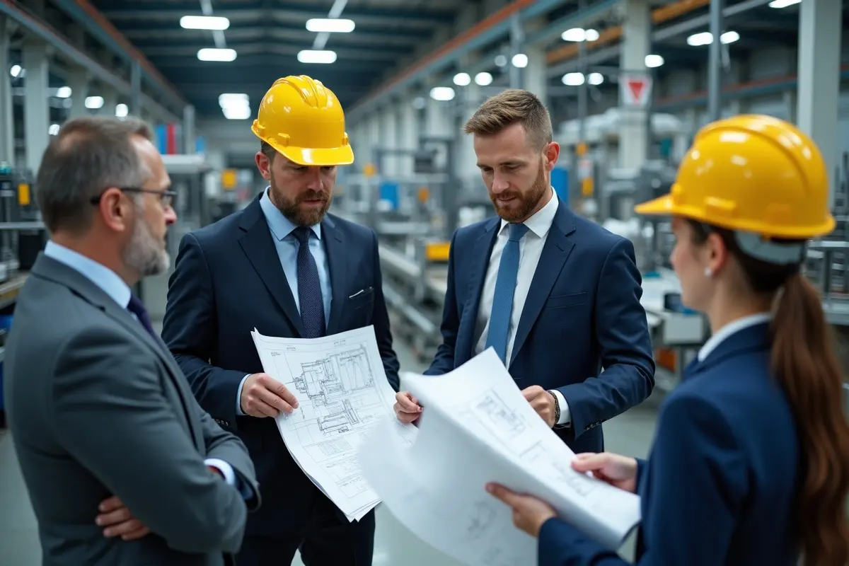 business exploring different types of contract manufacturing for production needs