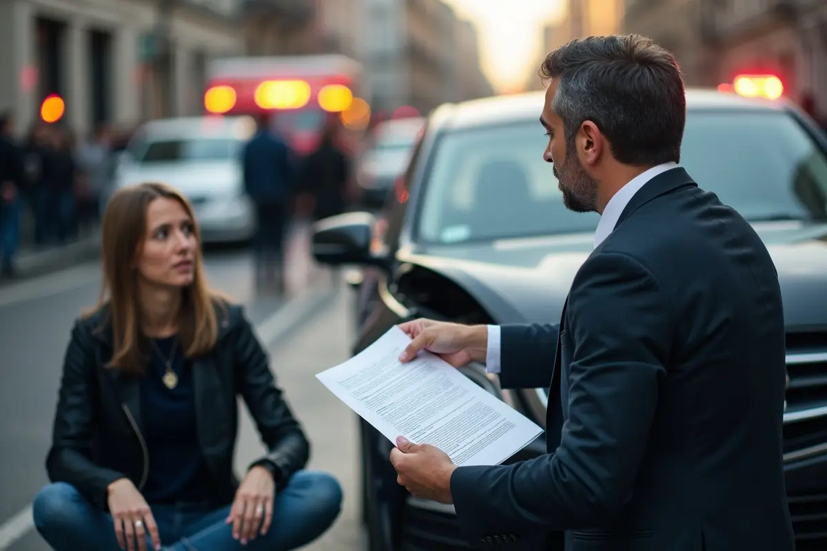 car accident victim learning legal rights after traumatic collision experience